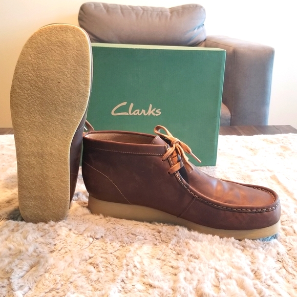Men's Clark's ankle boot Size 12 (new) - Picture 2 of 4
